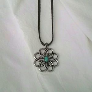 Lucky Brand Suede Long Necklace